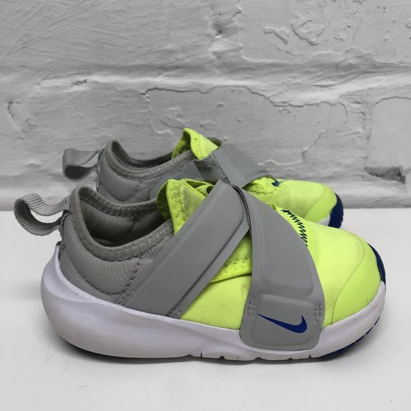 NIKE Flex Advance 'Volt Grey Fog Sz 6 - Picture 6 of 7